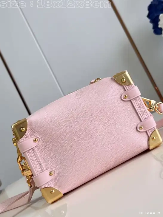 Aaa replica bags VUITTON PM-18*12.5*8CM Side Trunk LOUIS 0508